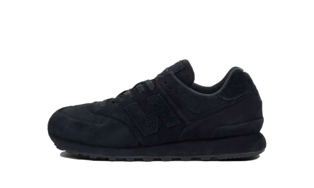 Overkicks - New Balance 574 Ghost Stone Island Slate Blue (U574BSSB) - vista lateral