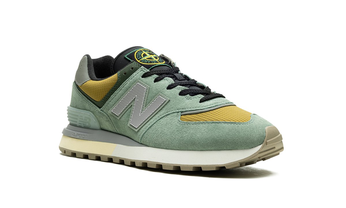 Overkicks - New Balance 574 Legacy Stone Island Light Green (U574LGTN) - detalle lateral interior