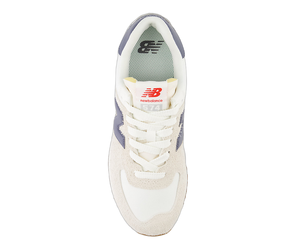 Overkicks - New Balance 574 Plus Moonbeam Dark Arctic Grey (Womens) (WL574ZQA) - detalle suela