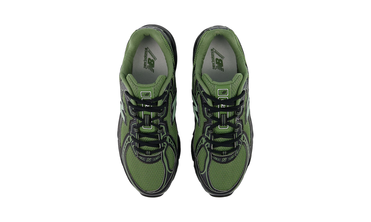 Overkicks - New Balance 740 Utility Green Black (U7403DN) - par completo