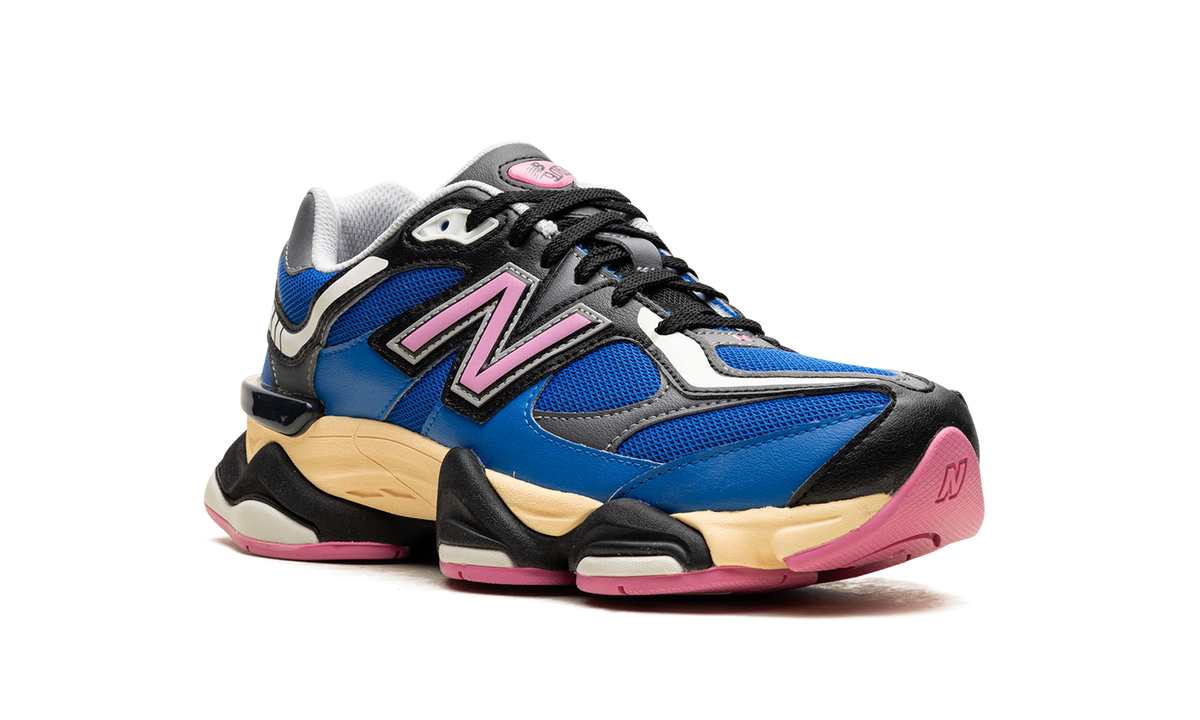 Overkicks - New Balance 9060 Blue Oasis Real Pink (U9060BPO) - detalle lateral interior