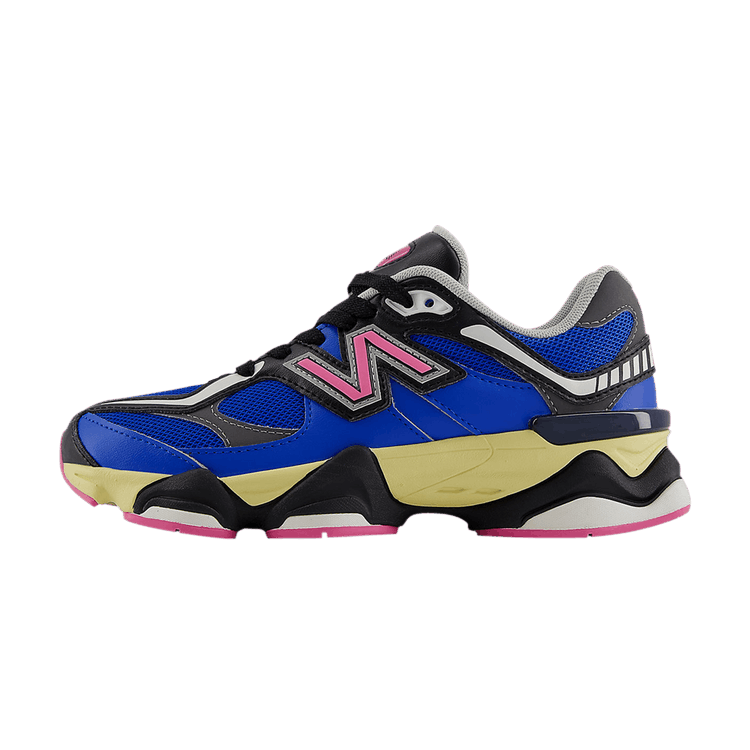Overkicks - New Balance 9060 Blue Oasis Real Pink (GS) (GC9060BP) - vista lateral