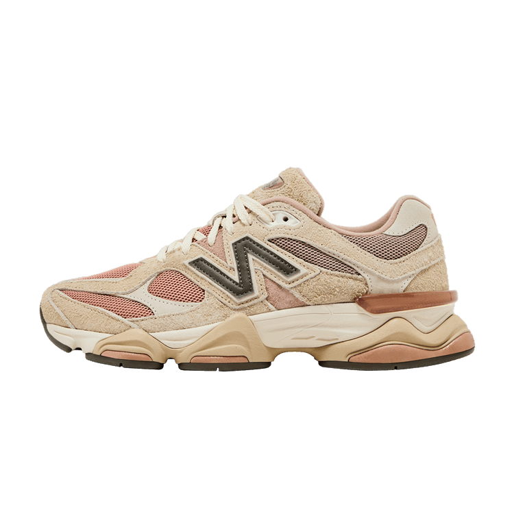 Overkicks - New Balance 9060 Flat Taupe Light Sparrow (Foot Locker Exclusive) (U9060CWF) - vista lateral