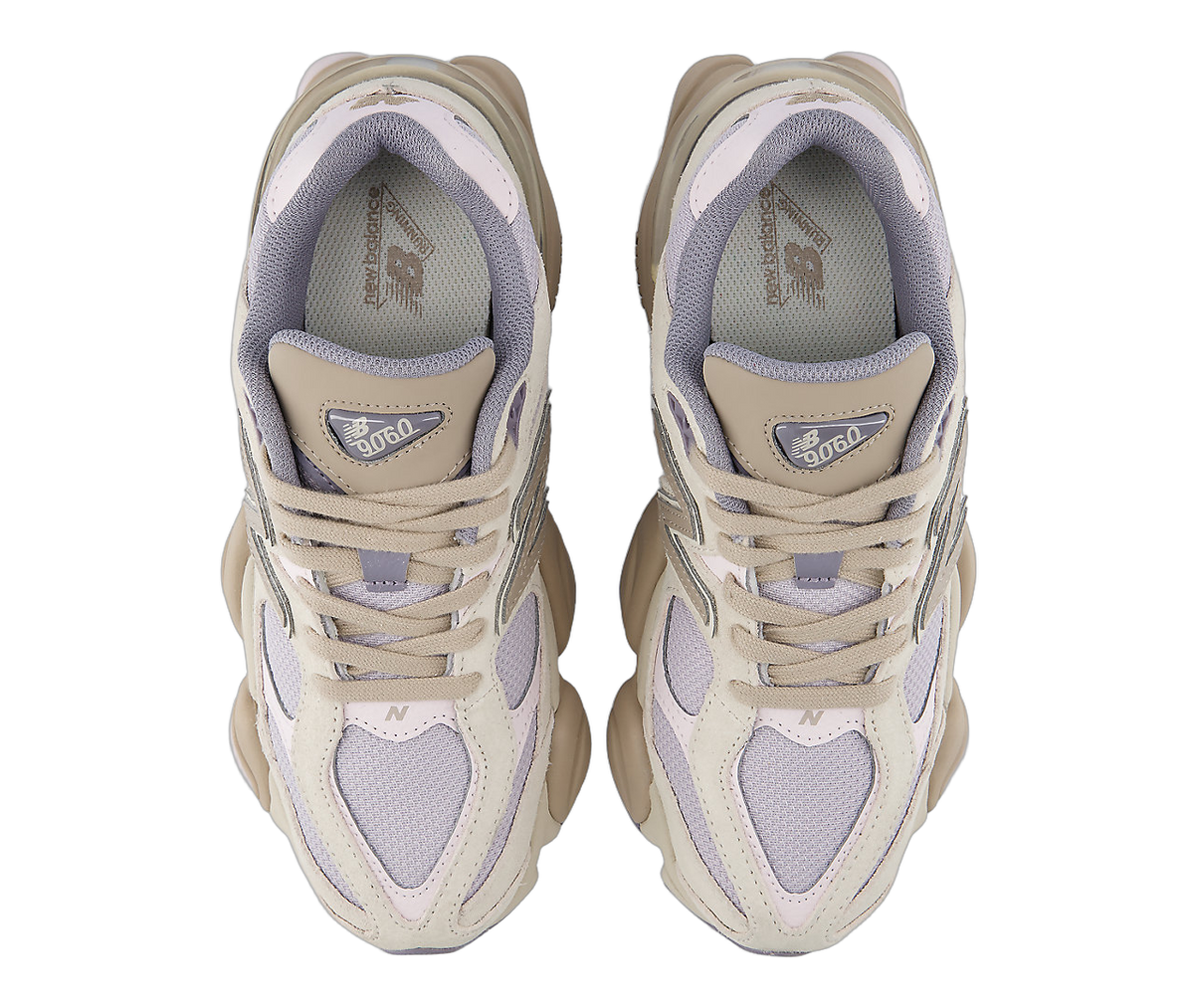Overkicks - New Balance 9060 Timberwolf Driftwood (U9060152) - par completo