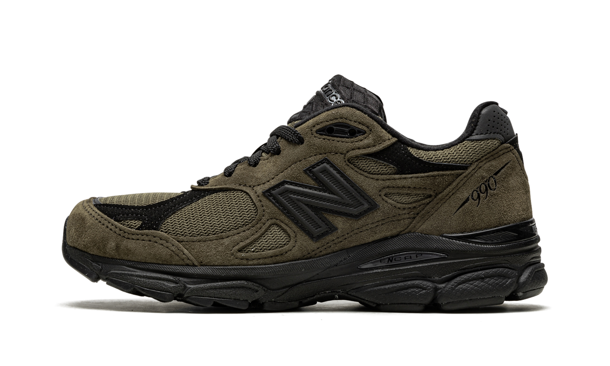 Overkicks - New Balance 990v3 MiUSA JJJJound Brown Black (M990JJ3) - detalle