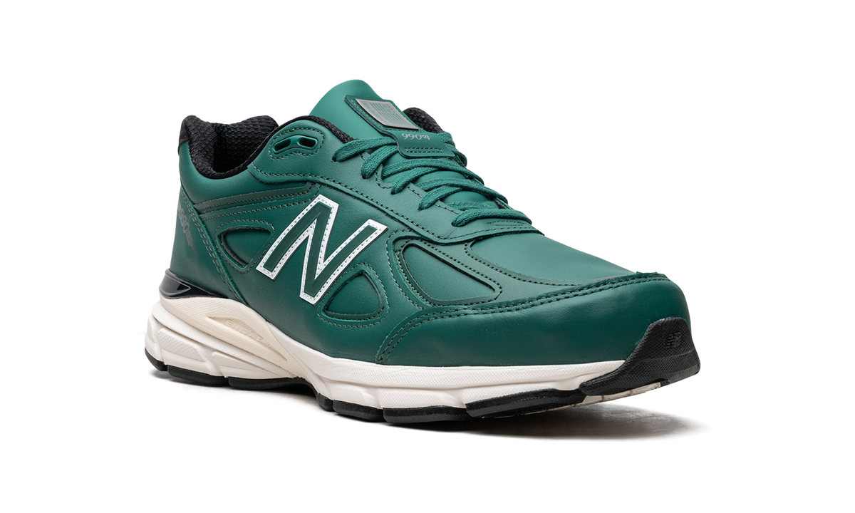 Overkicks - New Balance 990v4 MiUSA Teddy Santis Teal (U990TW4) - detalle lateral interior