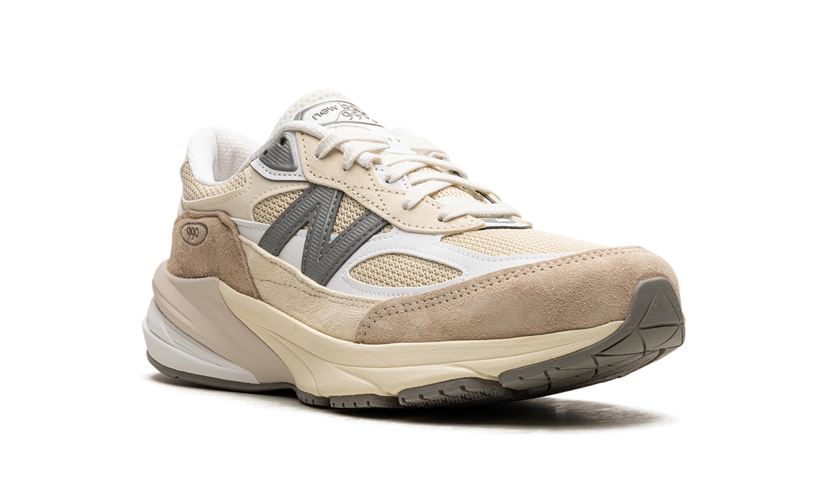 Overkicks - New Balance 990v6 MiUSA Cream (M990SS6) - detalle lateral interior