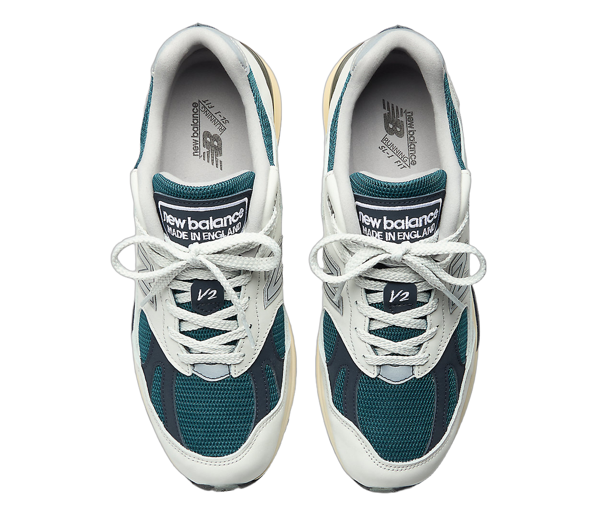 Overkicks - New Balance 991v2 MiUK Grey Total Eclipse (U991TO2) - par completo