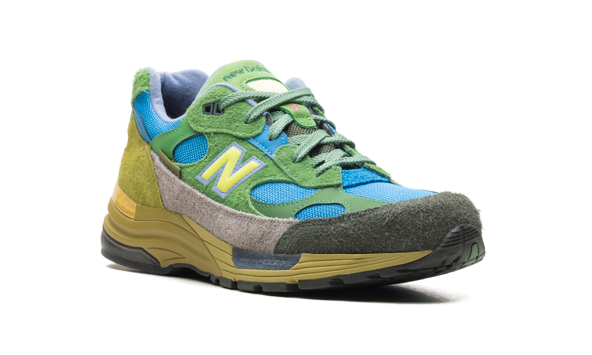 Overkicks - New Balance 992 MiUSA Salehe Bembury Calm Be The Crater (U992SB) - detalle lateral interior