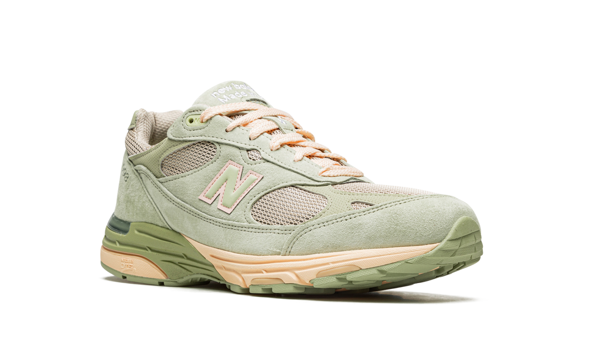 Overkicks - New Balance 993 Joe Freshgoods Performance Art Sage (MR993JG1) - detalle lateral interior