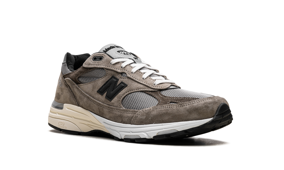 Overkicks - New Balance 993 MiUSA JJJJound Military Urban Grey Angora (U993JJ) - detalle lateral interior