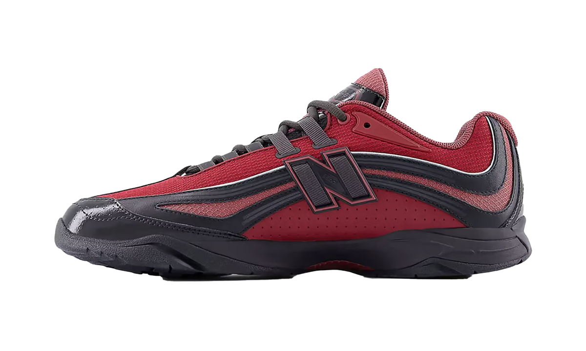 Overkicks - New Balance RC56 Black Red Angora (URC56FFC) - vista lateral
