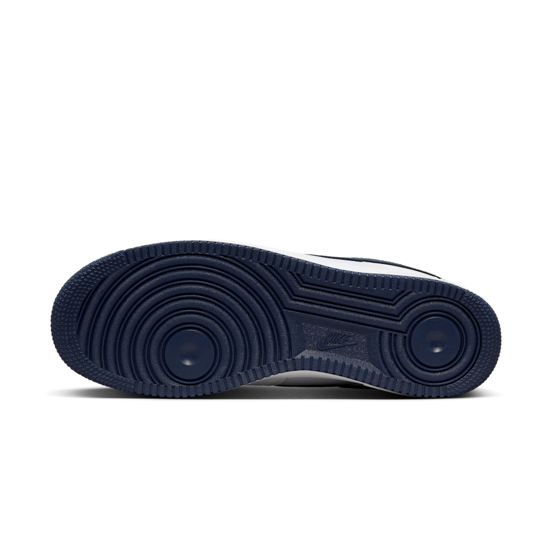Overkicks - Nike Air Force 1 Low 07 LV8 SE Mesh Tape White Midnight Navy (IH4462-100) - detalle suela