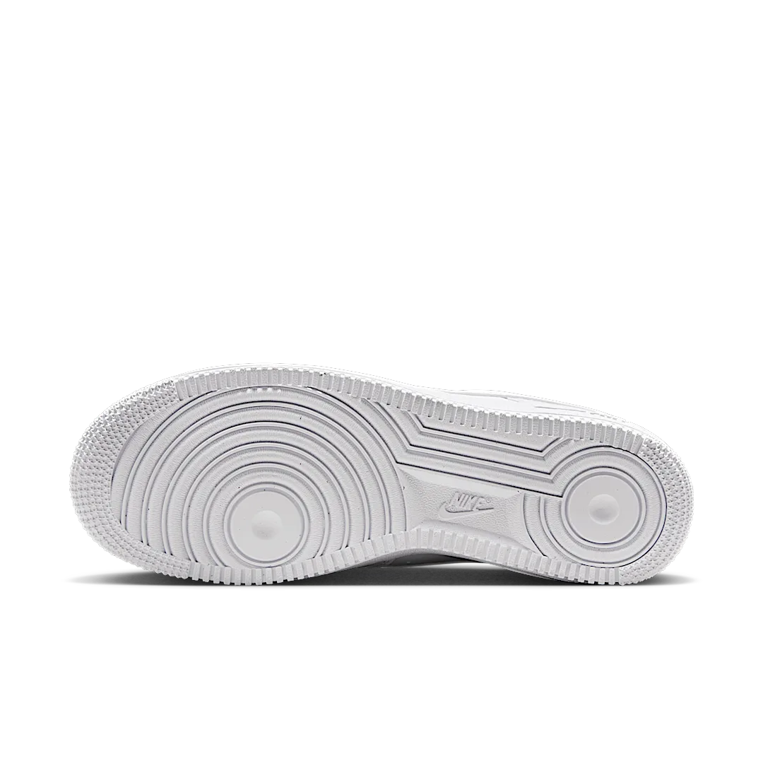 Overkicks - Nike Air Force 1 Low 07 White Pink Foam Metallic Silver Light Crimson (IB7167-103) - detalle suela
