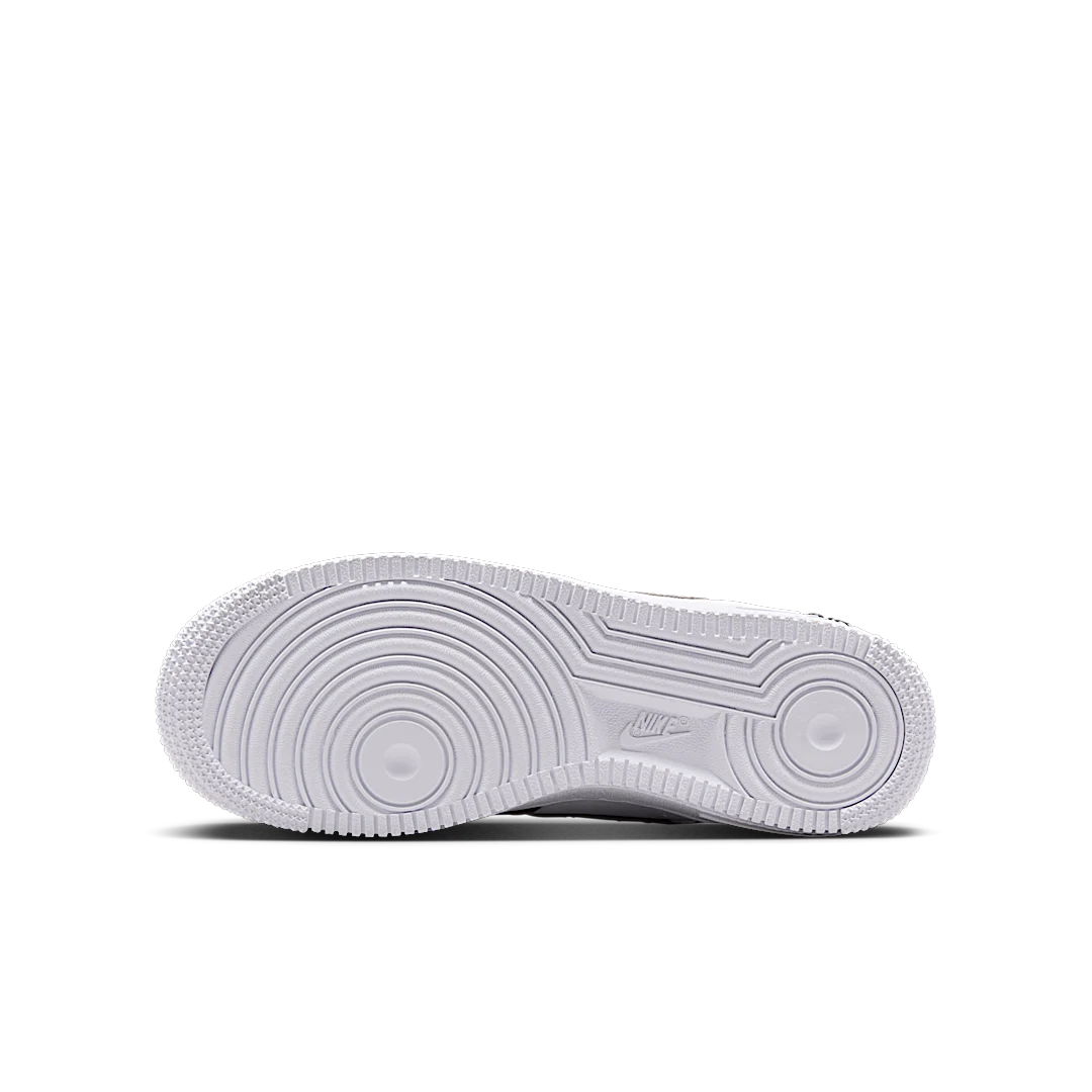 Overkicks - Nike Air Force 1 Low College Grey Black White (HV6360-001) - detalle suela