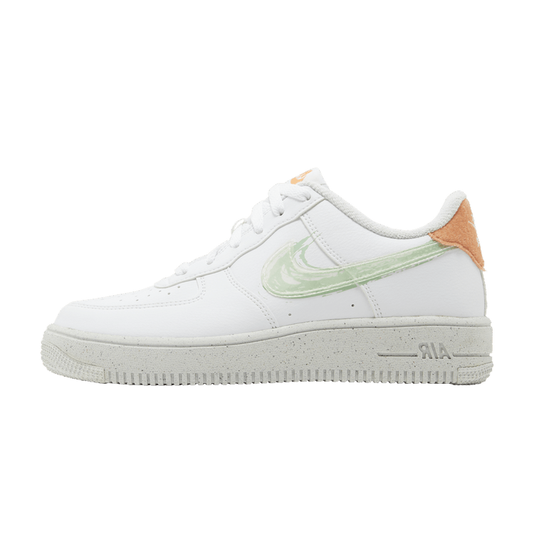 Overkicks - Nike Air Force 1 Low Crater Brushstroke (GS) (DX3067-100) - vista lateral