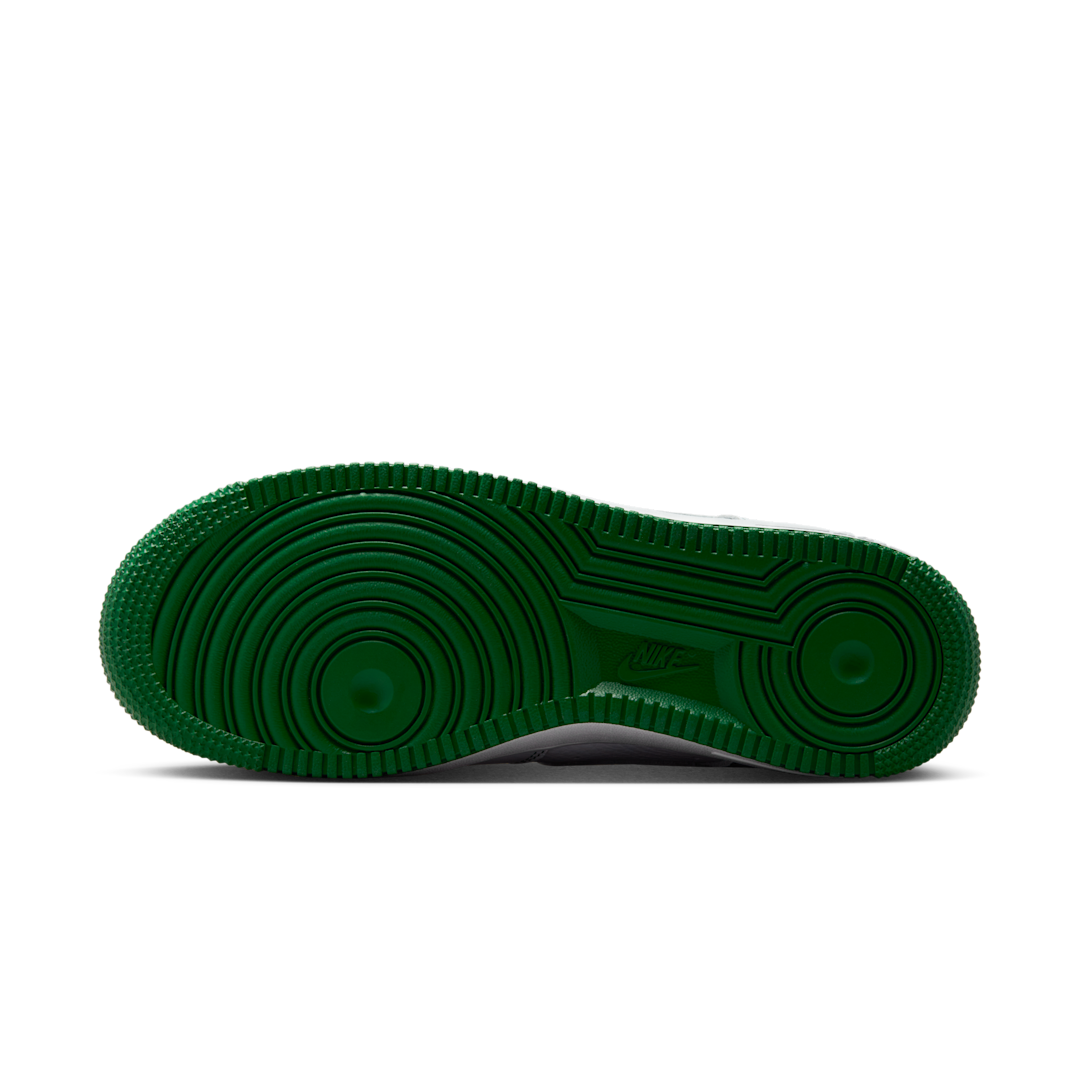 Overkicks - Nike Air Force 1 Low Mini Jewel White Gorge Green (IB6543-102) - detalle suela