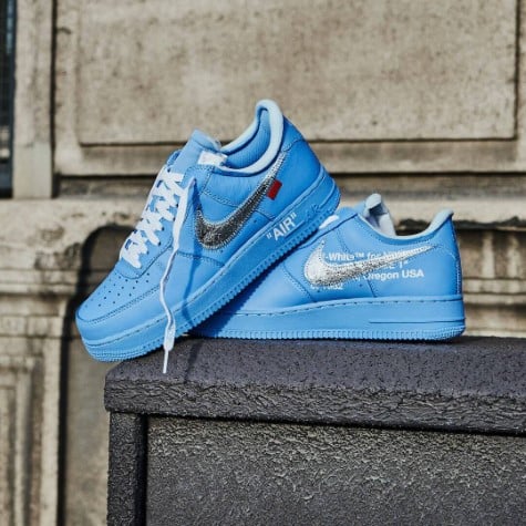 Overkicks - Nike Air Force 1 Low Off-White MCA University Blue (CI1173-400) - caja