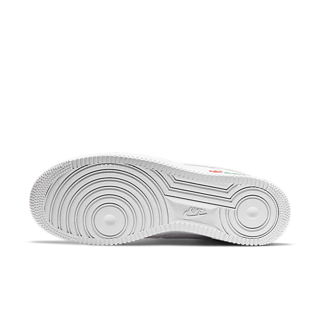 Overkicks - Nike Air Force 1 Low Rose White (CU6312-100) - detalle suela