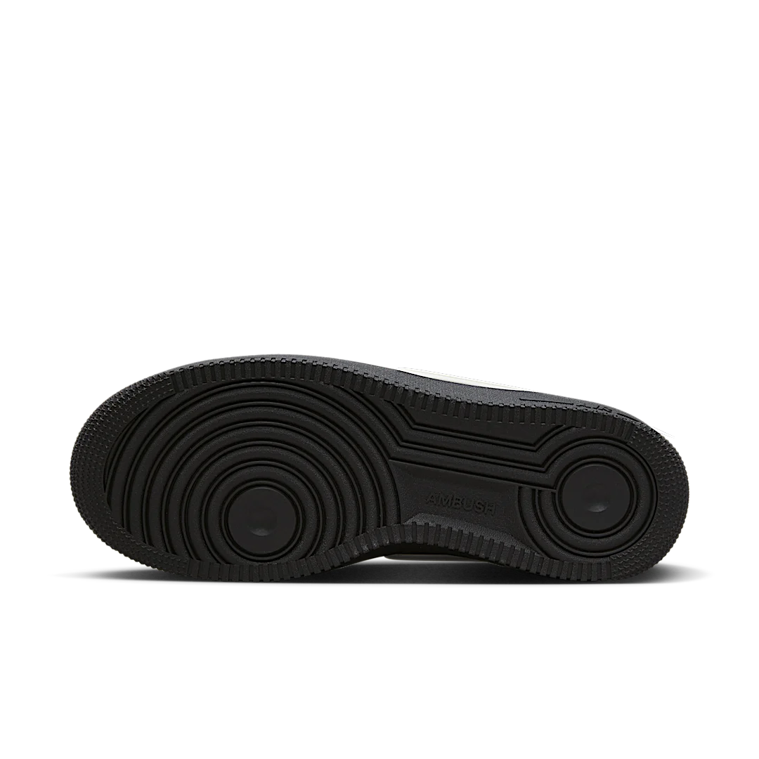 Overkicks - Nike Air Force 1 Low SP AMBUSH Black (DV3464-001) - detalle suela