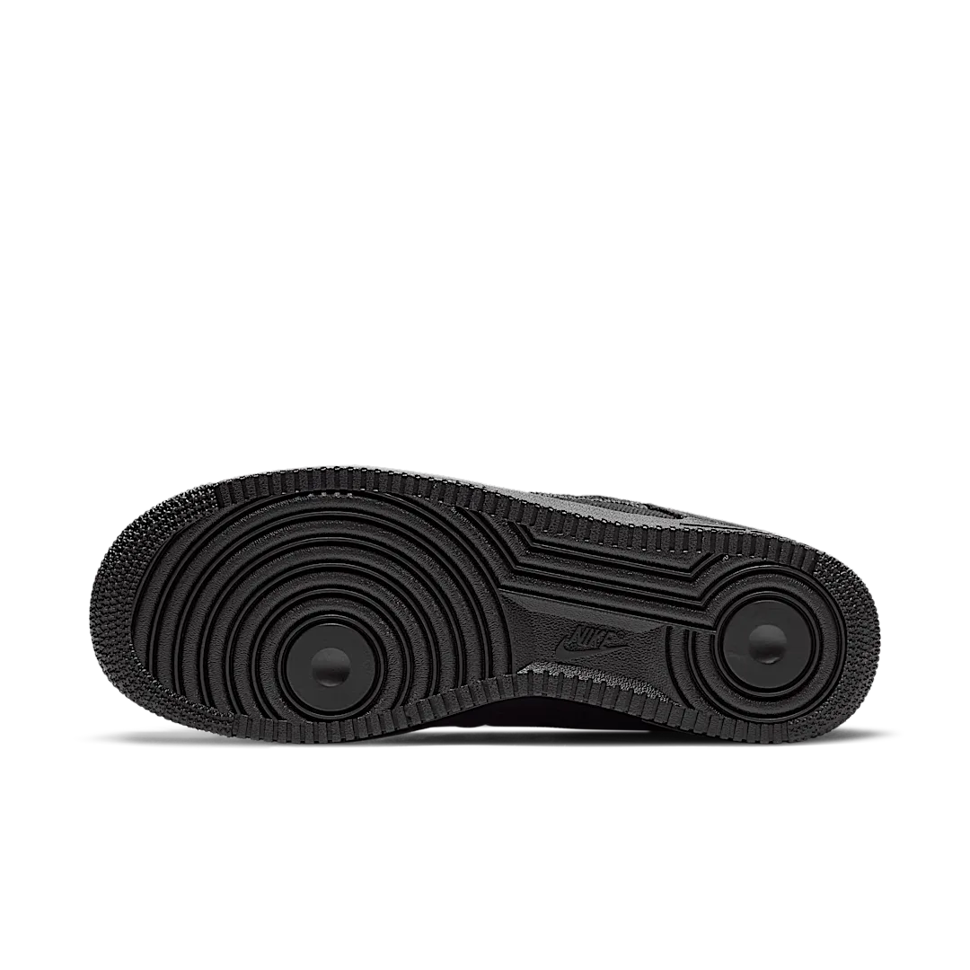 Overkicks - Nike Air Force 1 Low Stussy Black (CZ9084-001) - detalle suela