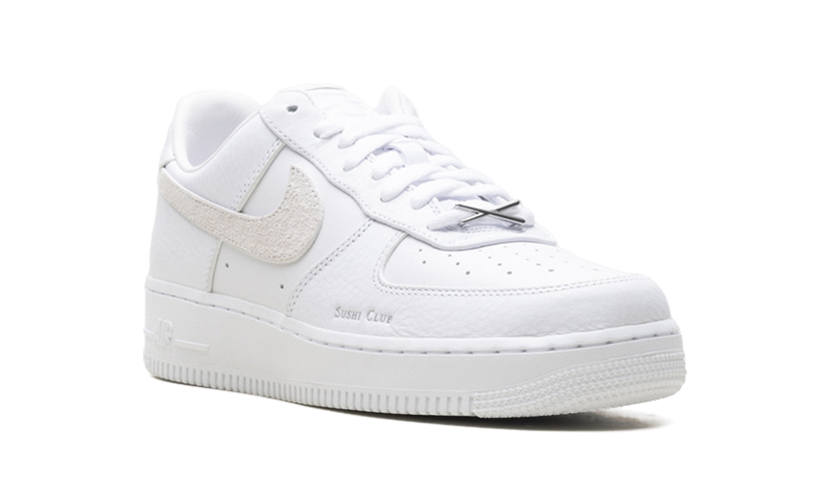 Overkicks - Nike Air Force 1 Low Sushi Club White (II6234-100) - detalle lateral interior
