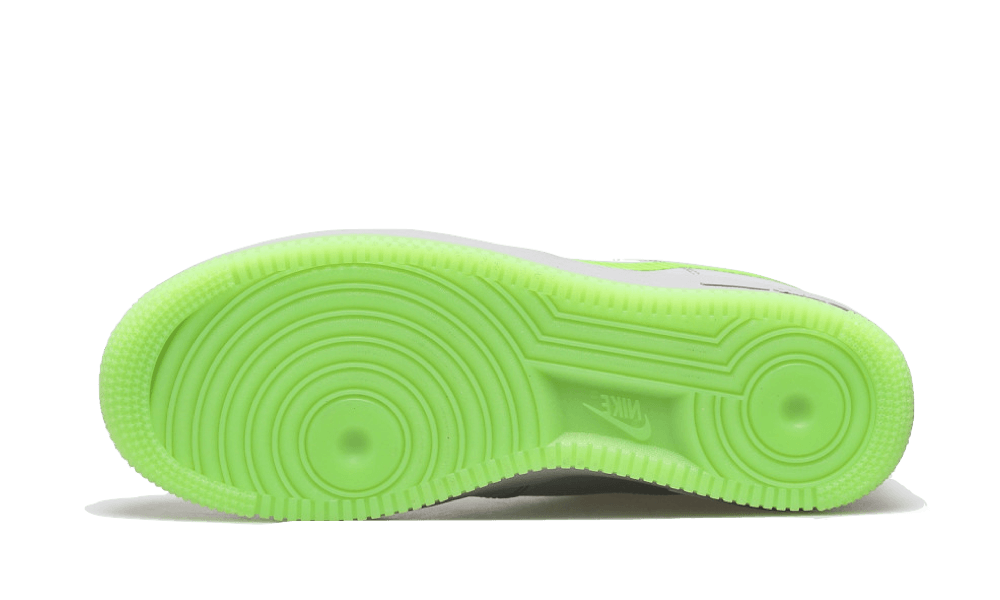 Overkicks - Nike Air Force 1 Low Wolf Grey Ghost Green (CD0888-002) - detalle suela