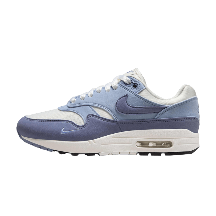 Overkicks - Nike Air Max 1 '87 Light Armory Blue Ashen Slate (Women's) (HF1194-102) - vista lateral