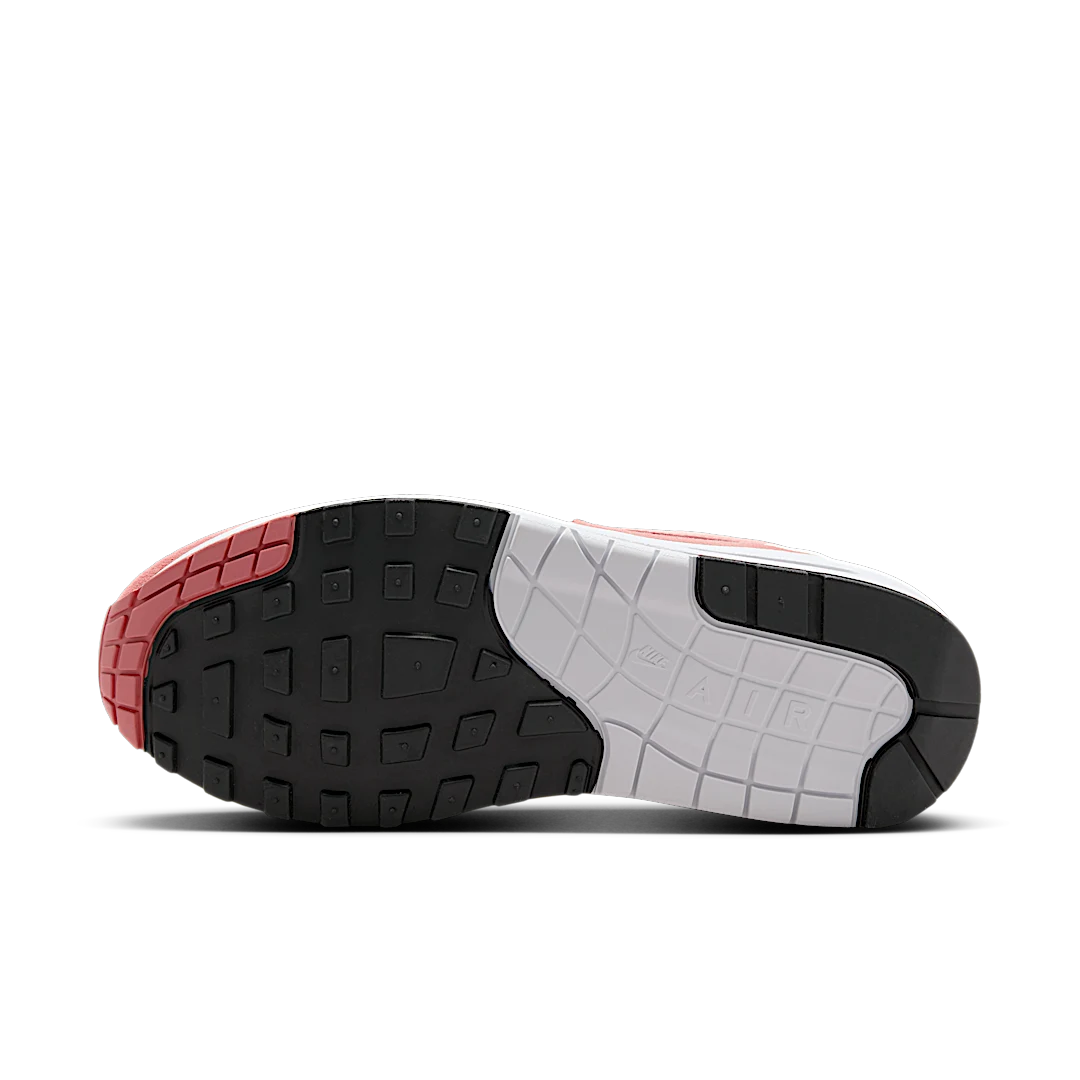 Overkicks - Nike Air Max 1 87 White Canyon Pink (FZ1468-100) - detalle suela