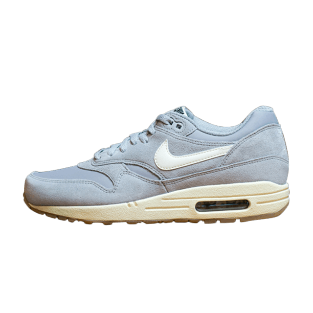 Overkicks - Nike Air Max 1 Matte Silver (537383-015) - vista lateral