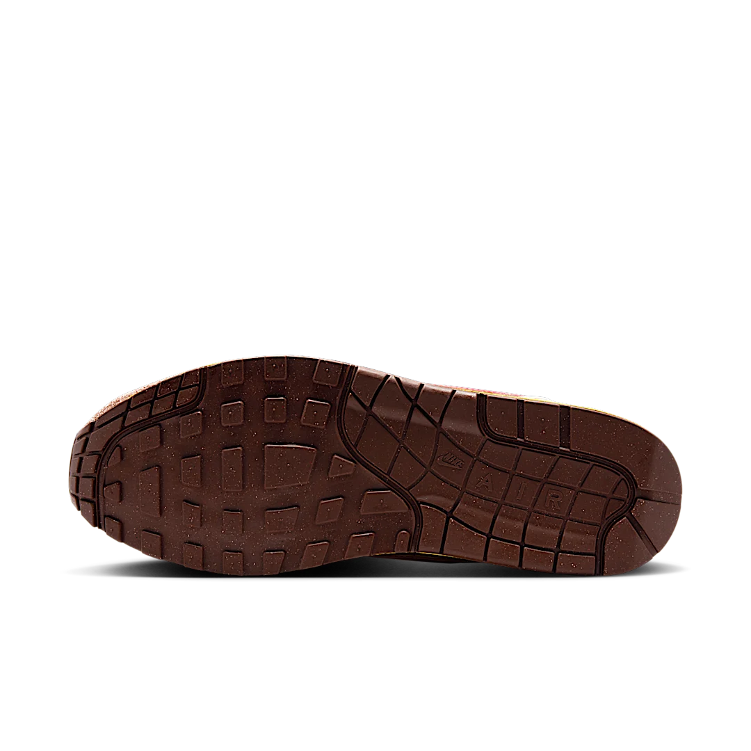 Overkicks - Nike Air Max 1 .SWOOSH Low Poly Big Head Origins (HV5776-200) - detalle suela