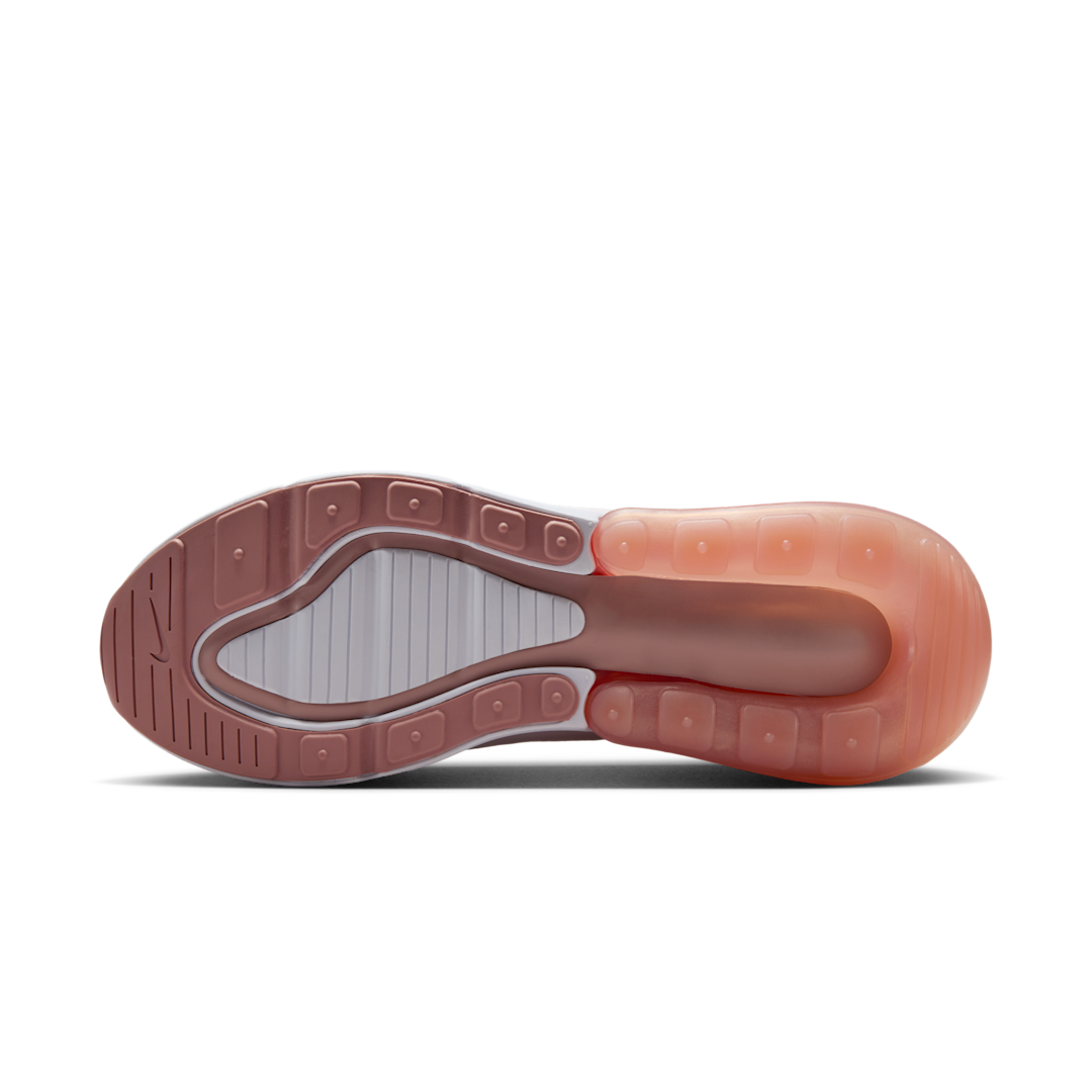 Overkicks - Nike Air Max 270 Pomegranate White Pearl Pink (HJ3222-600) - detalle suela