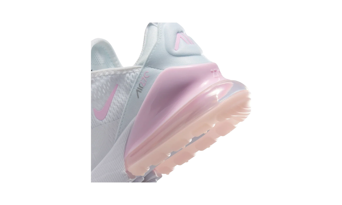 Overkicks - Nike Air Max 270 White Light Smoke Grey Pink Foam (GS) (943345-122) - imagen 8