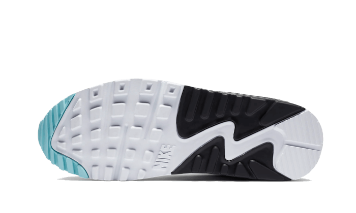 Overkicks - Nike Air Max 90 Aqua Red White Black (DA4290-100) - par completo