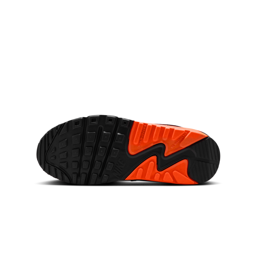 Overkicks - Nike Air Max 90 LTR Light Smoke Grey Hyper Crimson (CD6864-033) - detalle suela