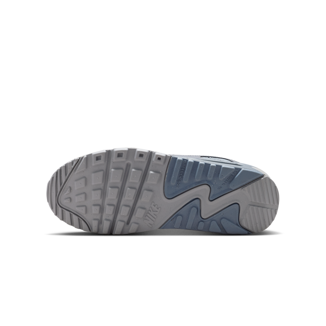 Overkicks - Nike Air Max 90 LTR Wolf Grey Stealth Armory Blue (CD6864-032) - detalle suela