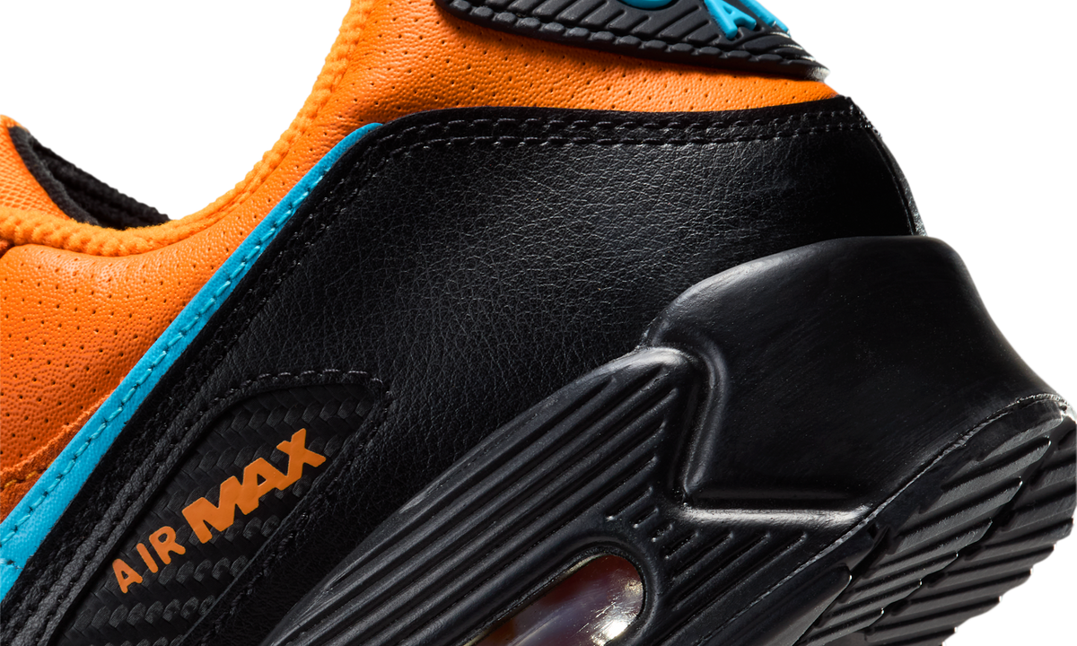 Overkicks - Nike Air Max 90 Mandarin Blue Fury (IF0670-800) - detalle