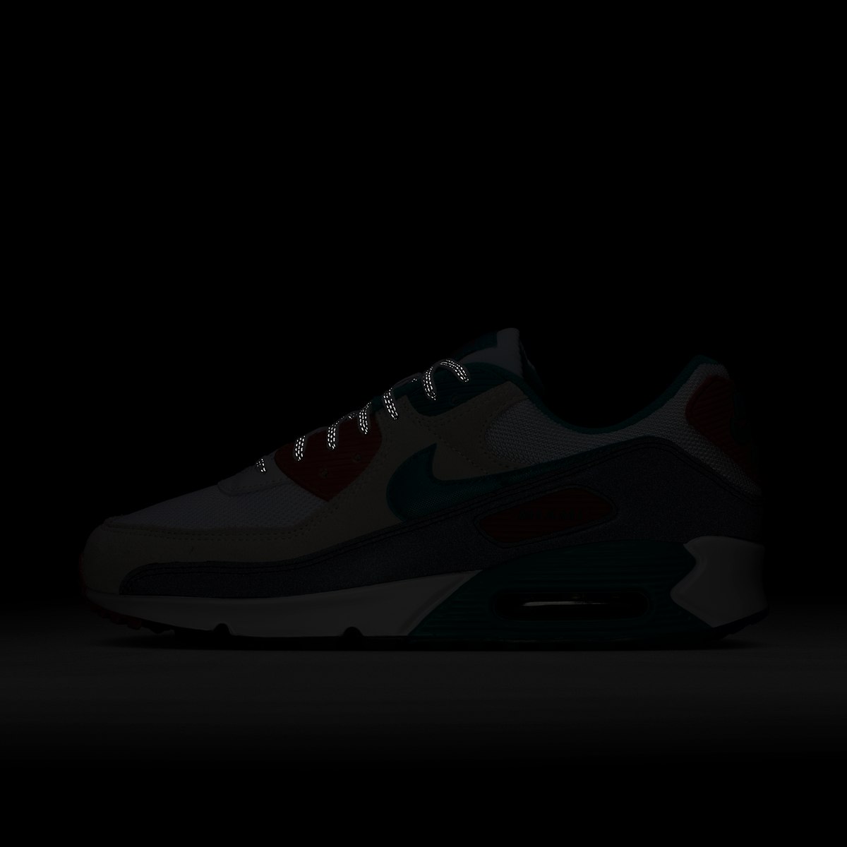 Overkicks - Nike Air Max 90 Miami Dolphins (II7590-100) - detalle