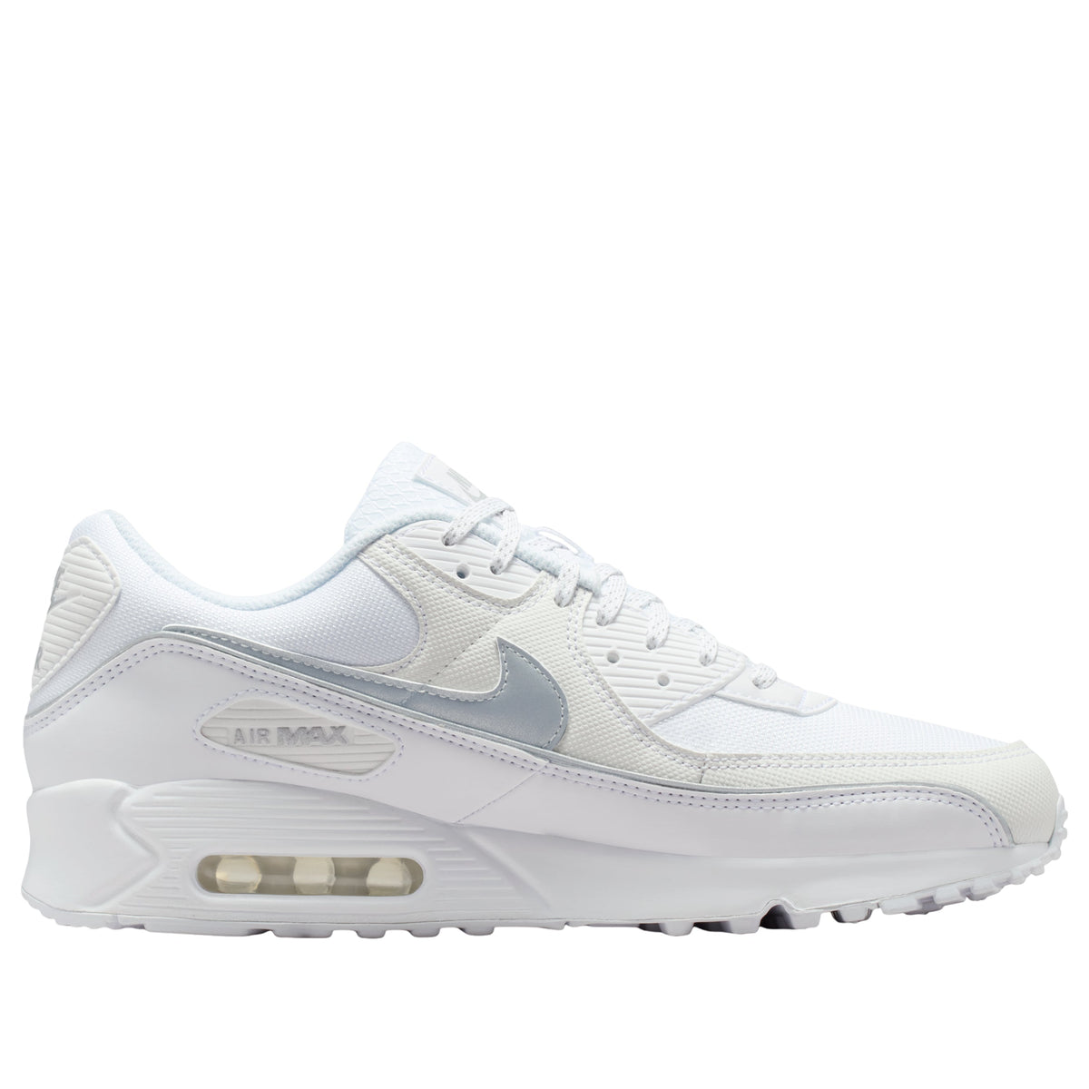 Overkicks - Nike Air Max 90 Premium White Metallic Silver Reflective (HV4517-100) - imagen 6