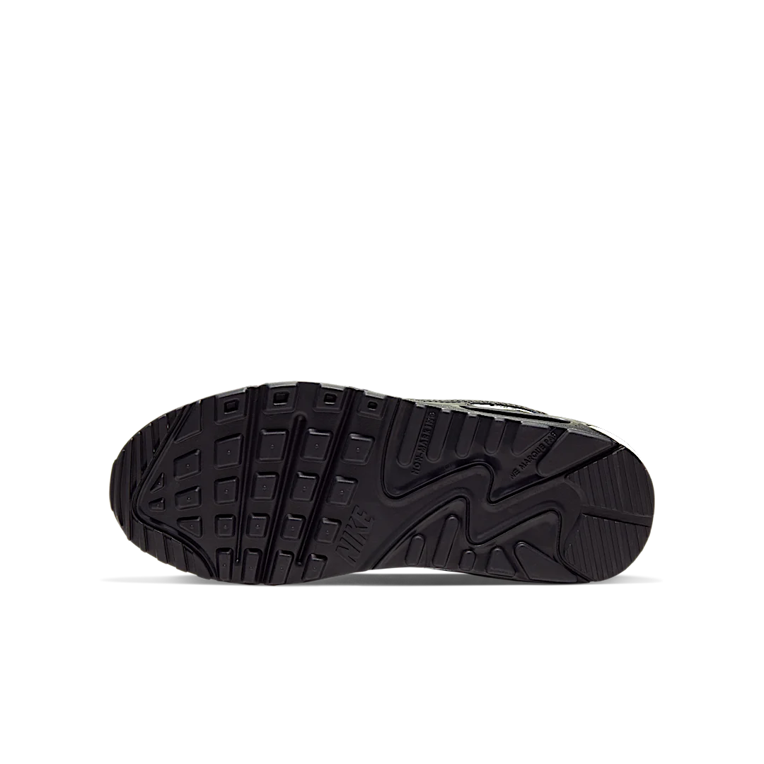 Overkicks - Nike Air Max 90 Recraft Black White (GS) (CD6864-010) - imagen 4