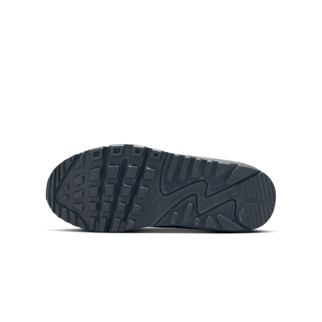 Overkicks - Nike Air Max 90 SE Vast Grey Safety Orange (GS) (IF2623-003) - imagen 4
