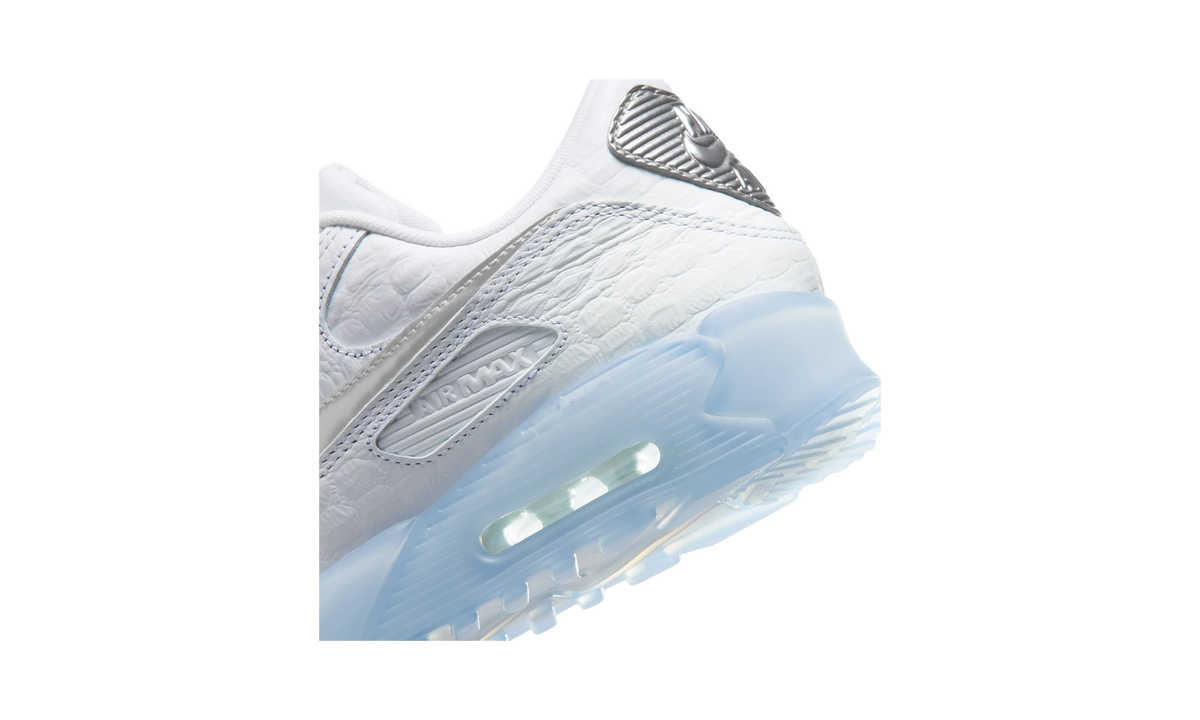 Overkicks - Nike Air Max 90 Terrascape White Croc Blue Tint (IU3638-100) - detalle