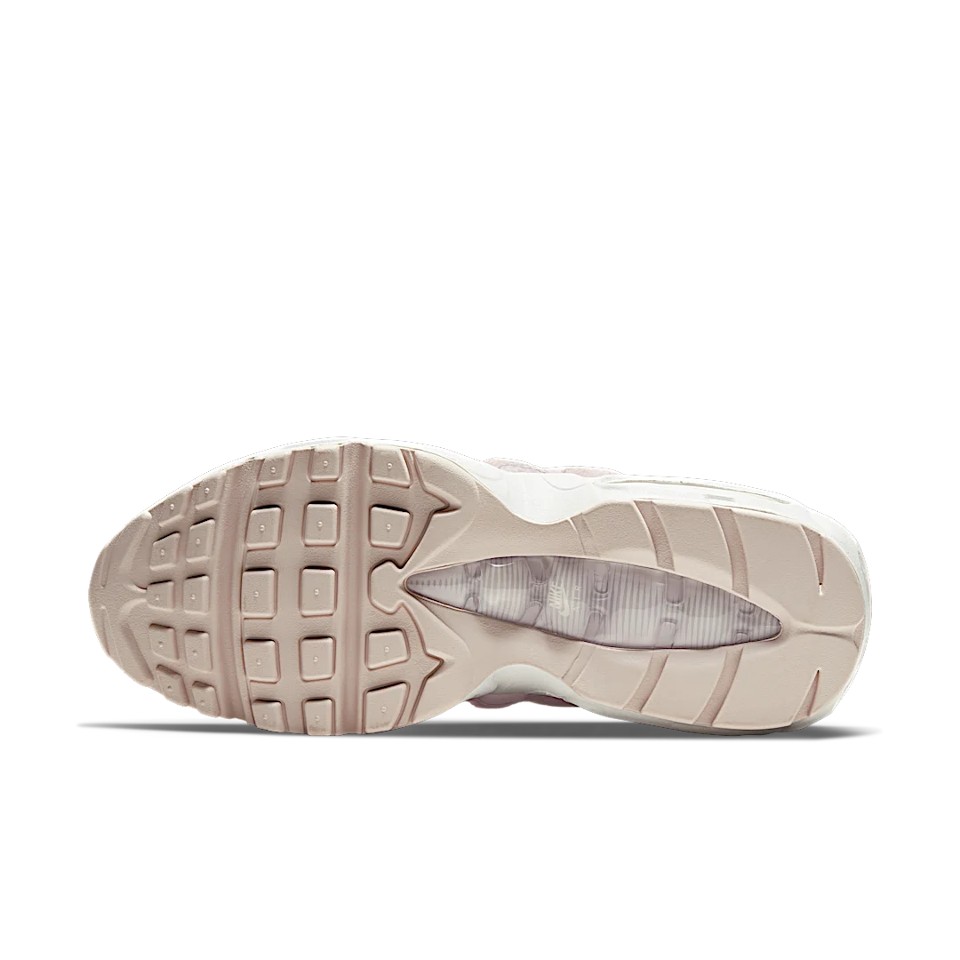 Overkicks - Nike Air Max 95 Barely Rose Plum Chalk (CI3710-600) - detalle suela