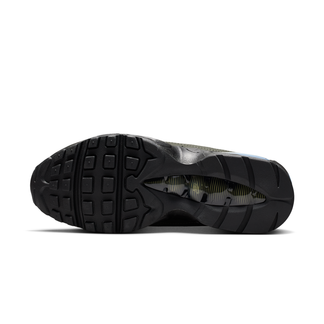 Overkicks - Nike Air Max 95 Big Bubble Cargo Khaki Jewel Swoosh (IH1413-300) - detalle suela