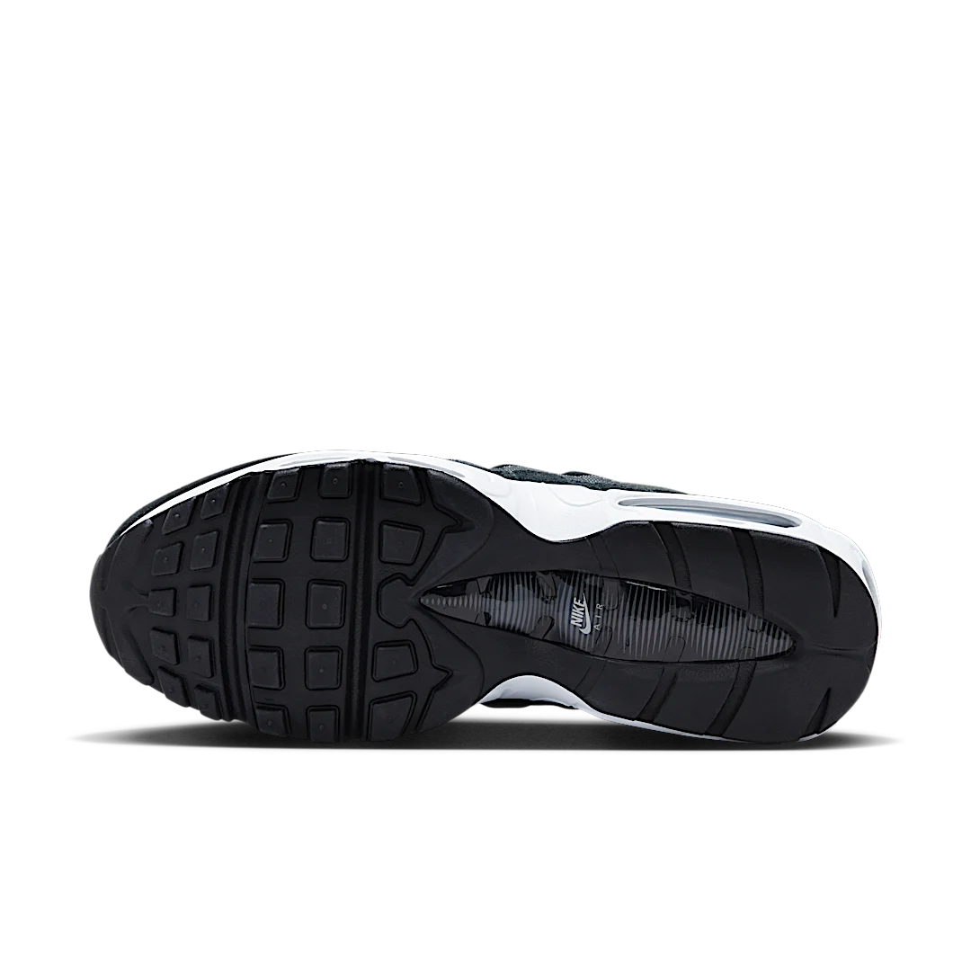 Overkicks - Nike Air Max 95 Black Anthracite Pure Platinum (DM0011-009) - detalle suela