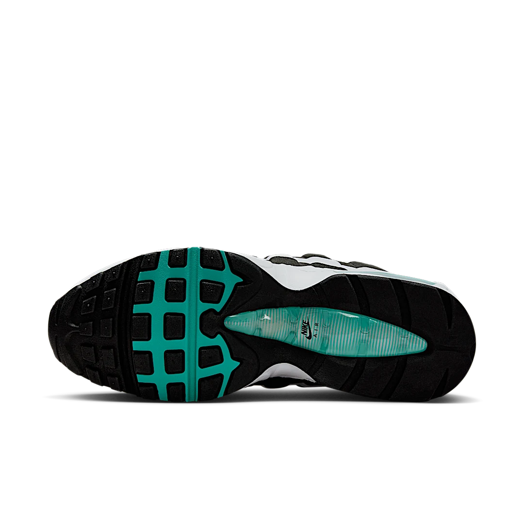 Overkicks - Nike Air Max 95 OG Big Bubble Black Border (IM7409-100) - detalle suela