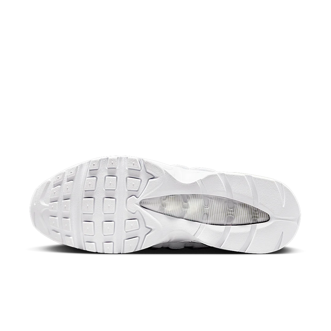 Overkicks - Nike Air Max 95 OG Big Bubble Triple White (HM8755-100) - detalle suela