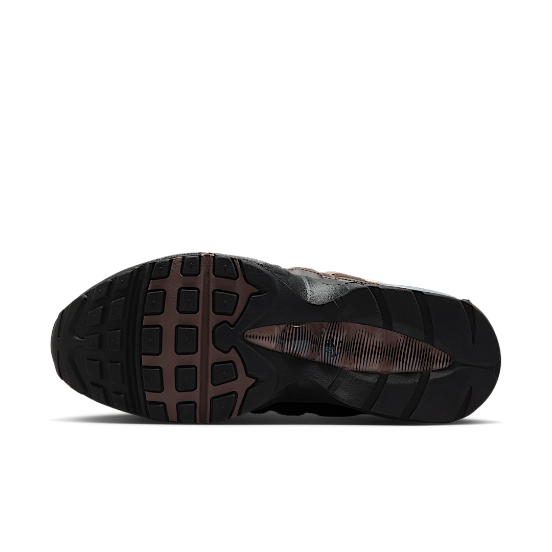 Overkicks - Nike Air Max 95 OG Big Bubble Velvet Brown (IB6396-200) - detalle suela