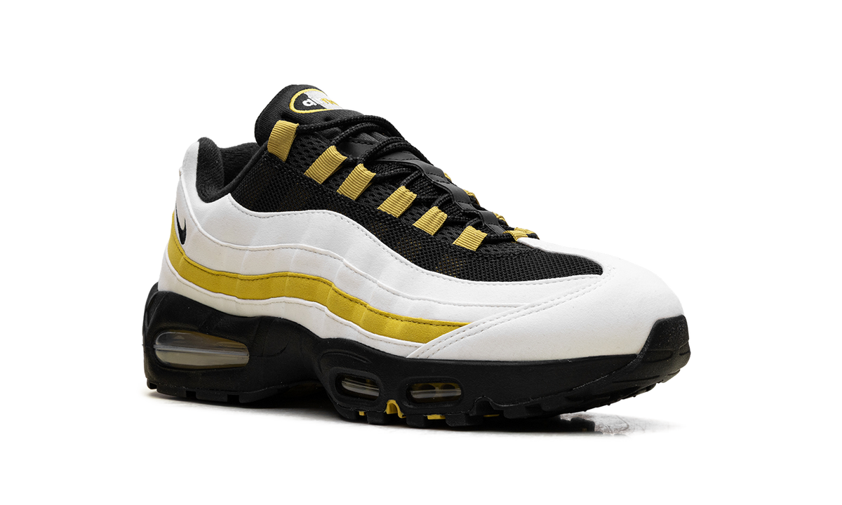 Overkicks - Nike Air Max 95 OG White Saffron Quartz Black (HM4740-102) - detalle talón