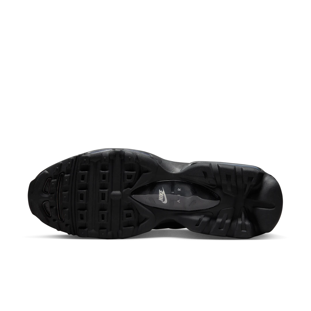 Overkicks - Nike Air Max 95 Ultra Black Medium Ash (DZ4503-001) - detalle suela